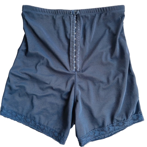 Shapewear Slimmimg Shorts For WomenTummy High Rise Black Lace Hem Body Shaper - Picture 4 of 6